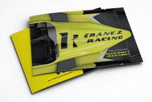 Plaquette de sponsoring pour le team Ibanez Racing