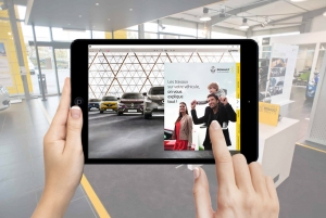 Brochure digitale pour un catalogue BtoC Renault